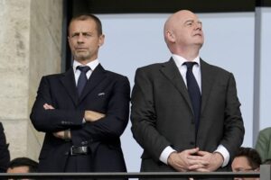 Uefa to boycott World Cup over Infantino’s Fifa sell-off following unanimous vote
