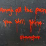 Who is scrawling poetry on London streets? And why?