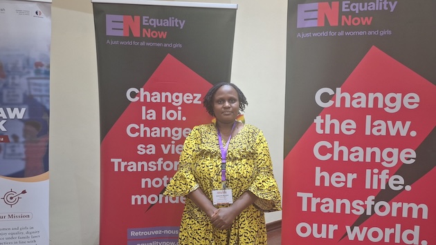 Deborah Nyokabi, associate manager for economic justice and family law at Equality Now, attends the Africa Family Law Network conference in Nairobi, Kenya, on August 4, 2026. Credit: Chemtai Kirui/IPS
