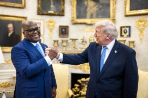 DRC president claims Trump deal requires he seize another term