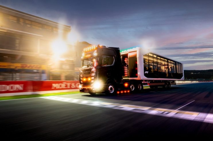 Inside Formula 1’s £10,000 hospitality ticket on the back of a moving lorry