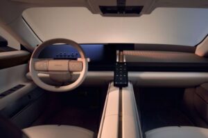 Jaguar reveals the Type 01’s screen-free interior
