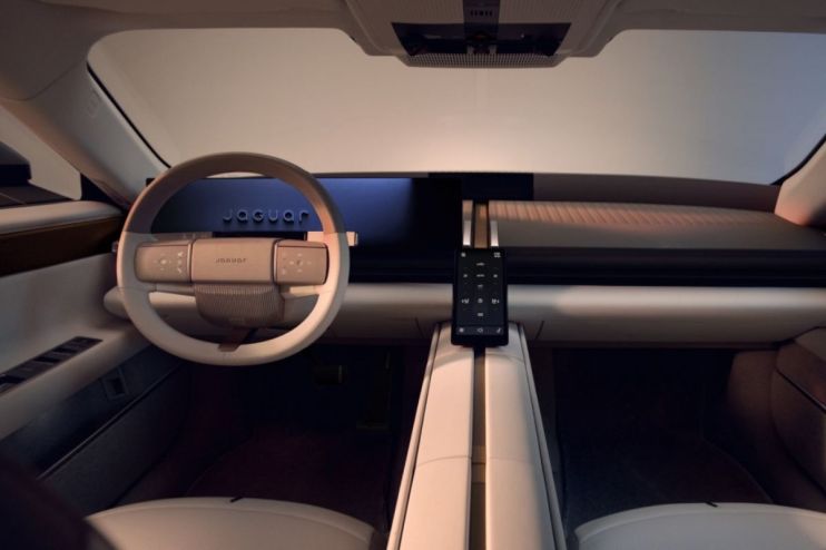 Jaguar reveals the Type 01’s screen-free interior