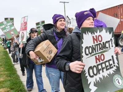 Boycott of Starbucks Is Still On as Workers Press for $17 Wage and Protections