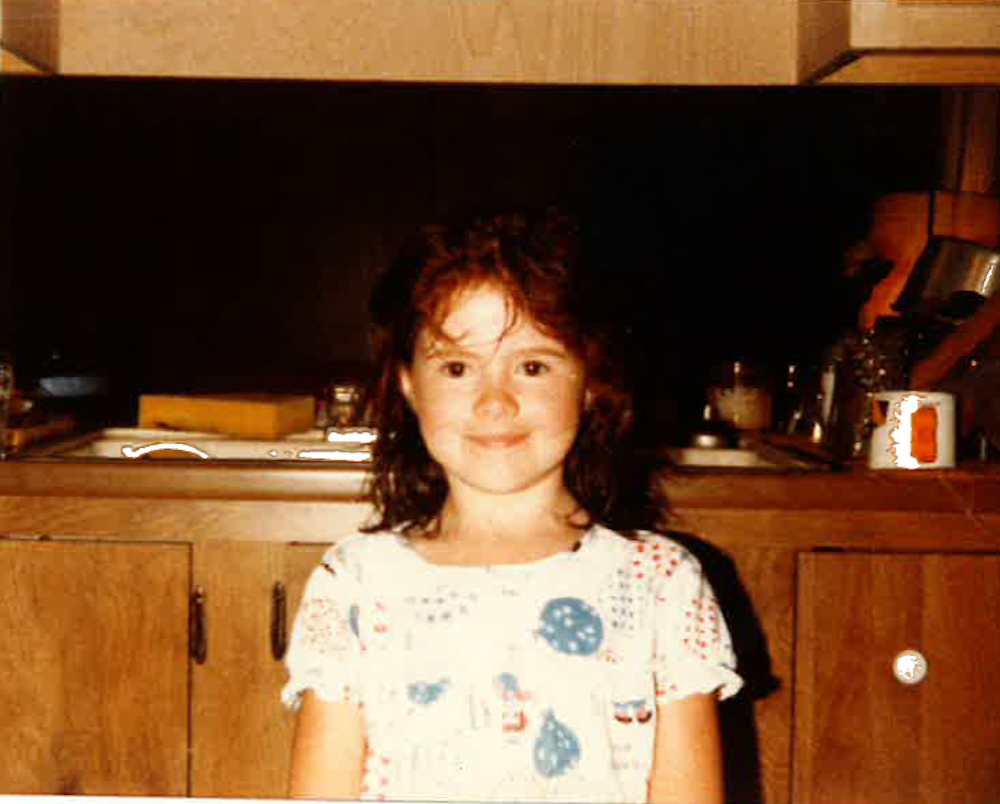 Christa Pike as a child.