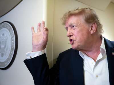 Top Trump Officer Posts Video of Him Partying in a Tuxedo, Spraying Champagne