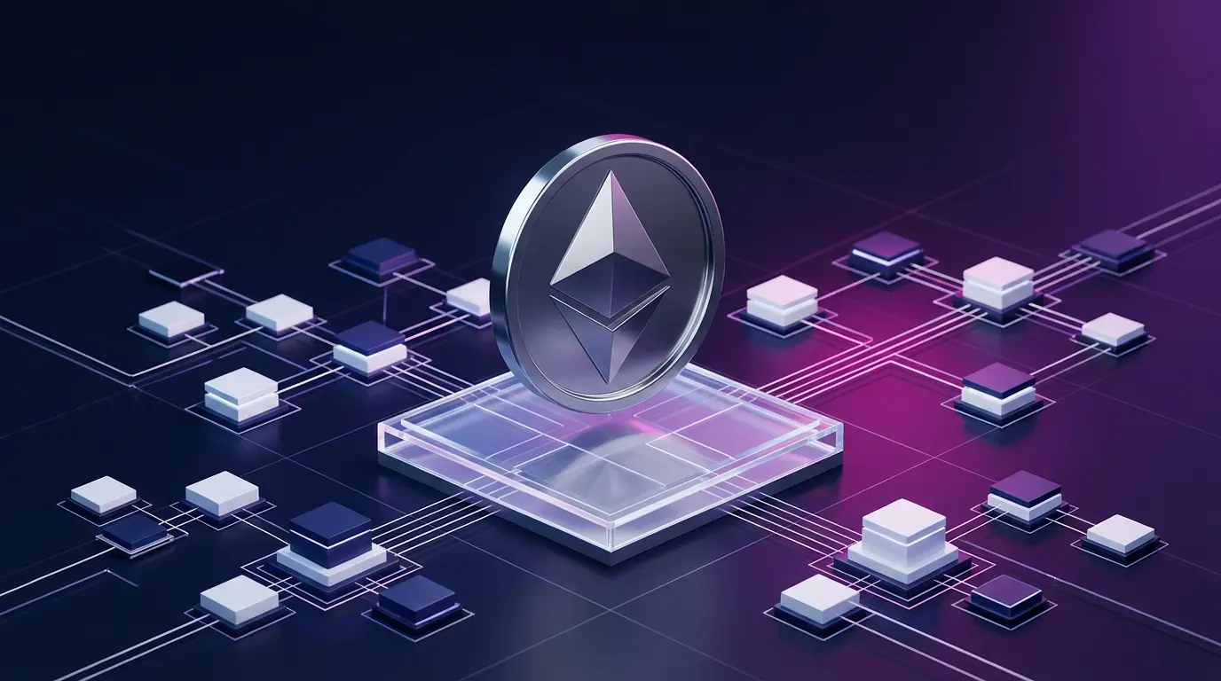 Abstract XRP Ledger tokenization network showing institutional assets and expanding blockchain utility