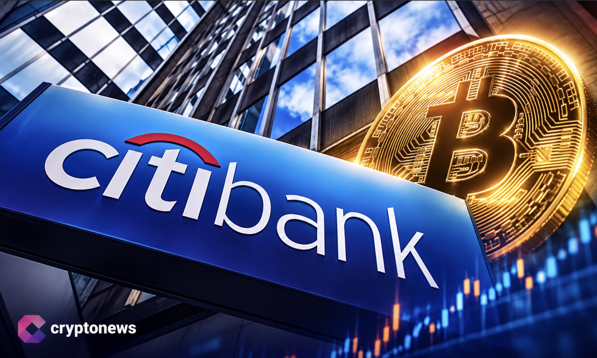 Citi’s Bitcoin price forecast rises to $113,000, but its $5 billion inflow outlook depends on steady institutional demand over 12 months.