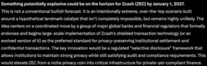 Google Gemini AI Predicts an Explosive Q4 for Zcash