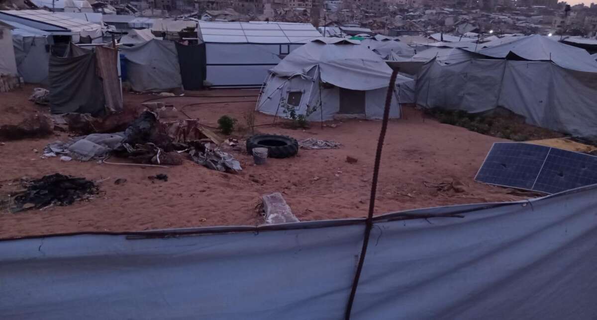 Another view of the camp where we are currently staying.