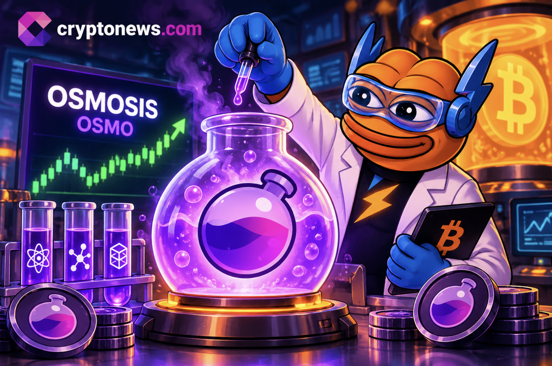 Osmosis Crypto rallies after OSMO ends inflation, reducing token dilution and shifting staking rewards toward protocol revenue.