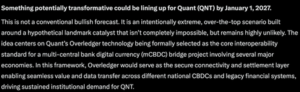 Sam Altman ChatGPT AI Predicts Something Huge on the Way for Quant (QNT)