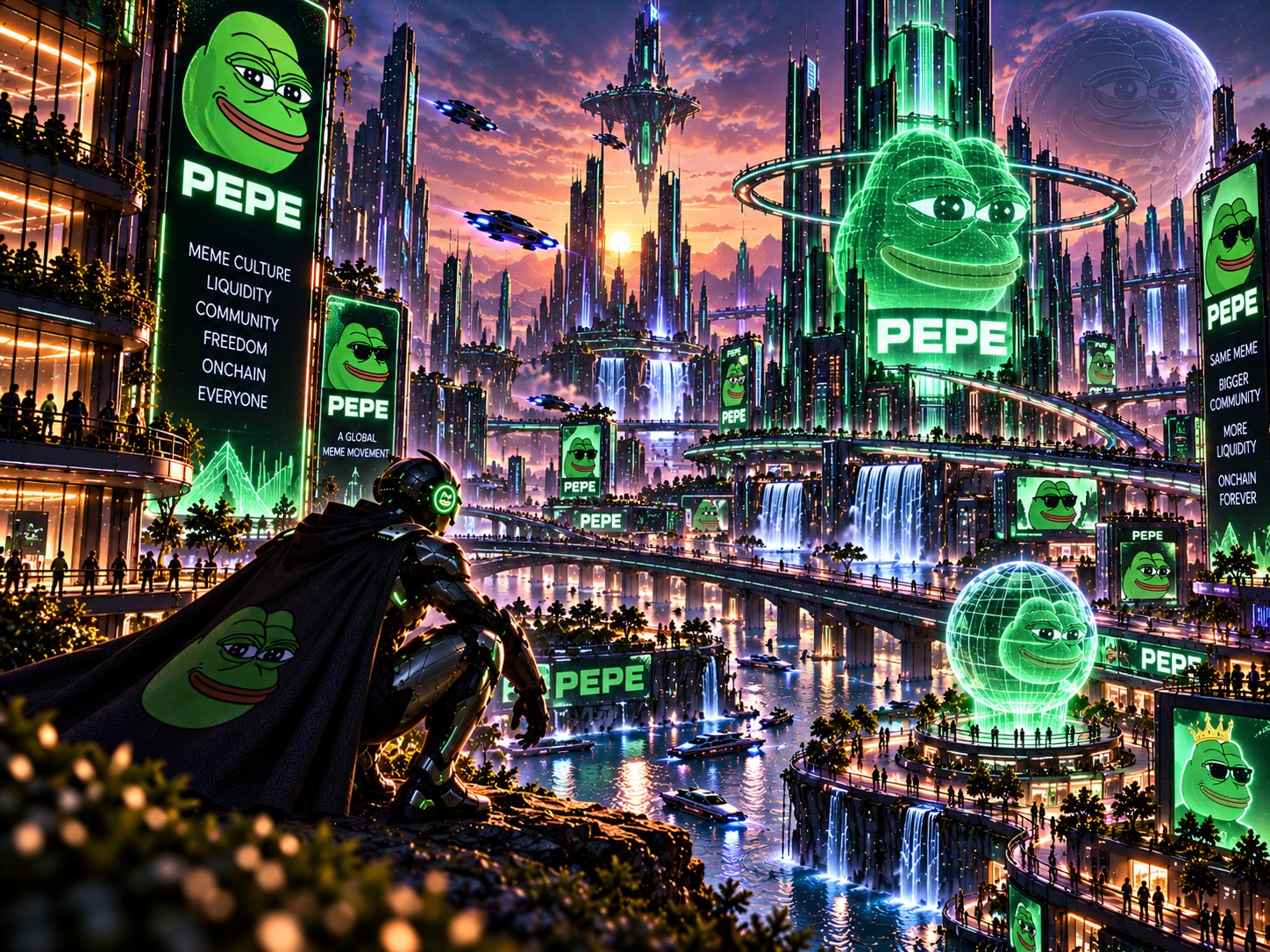 OpenAI's ChatGPT AI predicts that retail will return to crypto, sparking a meme coin supercycle, with PEPE leading the pack in a huge rally